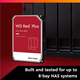 Накопитель HDD SATA 6.0TB WD Red Plus 5400rpm 256MB (WD60EFPX)