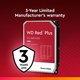 Накопитель HDD SATA 6.0TB WD Red Plus 5400rpm 256MB (WD60EFPX)