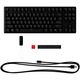 Клавіатура HyperX Alloy Origins Core PBT Aqua RGB Black (639N9AA) 