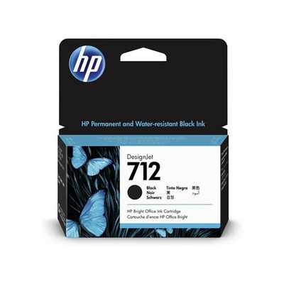 Картридж HP 712 DesignJet T230/T630 Black 38ml