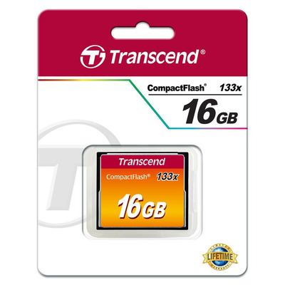 Карта пам'яті Transcend CF  16GB 133X