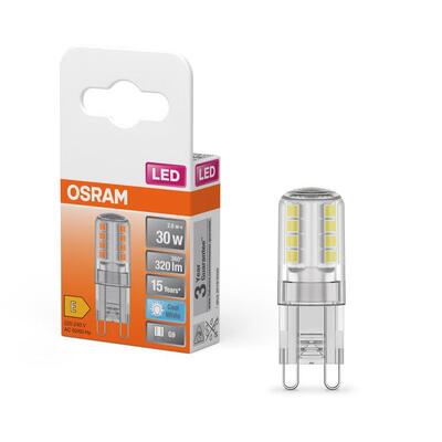 Лампа OSRAM LED G9 2.6Вт 4000К 320Лм PIN30