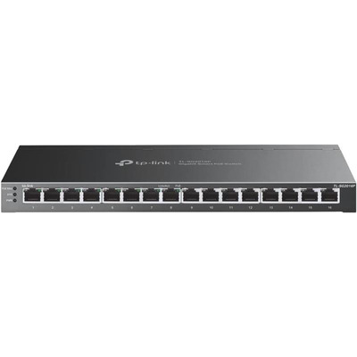 Комутатор TP-LINK TL-SG2016P 16xGE (8xPoE), 120Вт, WebSmart