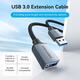 Кабель Vention USB - USB V 3.0 (M/F), 1 м, Black (CBLHF)