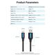 Кабель Vention USB Type-C - USB (M/M), 2 м, Black (COKBH)