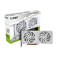 Відеокарта GF RTX 4060 Ti  8GB GDDR6 White Palit (NE6406T019P1-1048L)