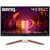 Монітор TFT 32" BenQ EX3210U, 4K UHD, IPS, 144Hz, 1 мс, HDMI, DP, USB-hub, HAS, колонки, білий