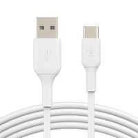 Кабель USB-A > USB-C заряджання/синхронізації Belkin 1м, Type-C, PVC, білий