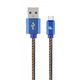 Кабель Cablexpert USB - USB Type-C V 2.0 (M/M), 2 м, синій (CC-USB2J-AMCM-2M-BL)