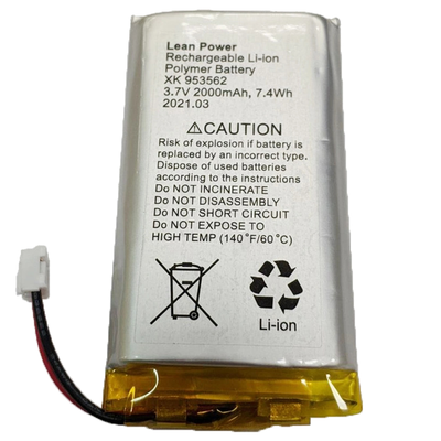 Акумулятор Ajax Hub, Hub Plus, Hub 2, Rex 3,7V 2000mAh 7.4Wh (XK-953562)