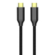 Кабель ColorWay USB Type-C + USB Type-C (M/M), 5.0 А, 1 м, Black (CW-CBPDCC062-BK)