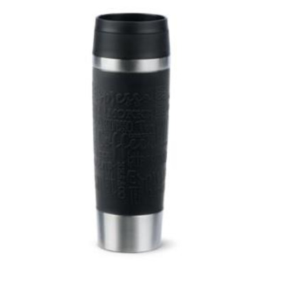 Термочашка Tefal Travel Mug Classic, 500мл, нержавеющая сталь, черный