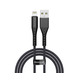 Кабель Grand-X USB - Lightning (M/M), 1.2 м, Black (FL-12B)