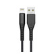 Кабель Grand-X USB - Lightning (M/M), 1.2 м, Black (FL-12B)