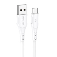 Кабель Foneng X81 1M Cable USB - USB Type-C (M/M), 2.1 A, 1 м, White (X81-CA-TC)