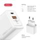 Сетевое зарядное устройство Intaleo TCG30GAN USB-C PD+USB-A QC 3.0 White (1283126578274)