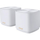 Wi-Fi Mesh система Asus ZenWiFi XD5 2pk White (90IG0750-MO3B40)