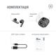 Bluetooth-гарнитура Piko TWS-SimpleMe Black (1283126583438)