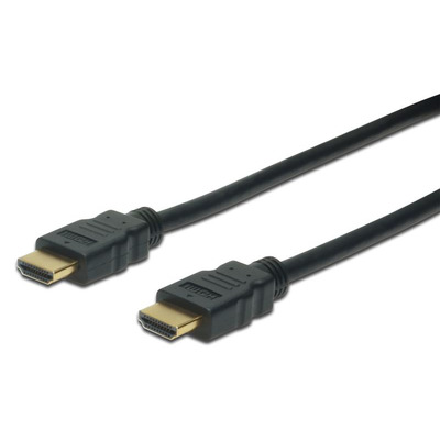 Кабель ASSMANN HDMI High speed + Ethernet (AM/AM) 10м, черный