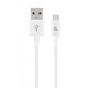 Кабель Cablexpert USB - USB Type-C V 2.0 (M/M), премиум, 1 м, белый (CC-USB2P-AMCM-1M-W)