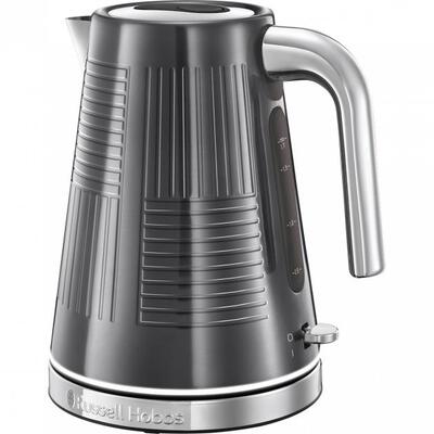 Електрочайник Russell Hobbs Geo Steel, 1.7л, метал, чорний