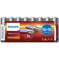 Батарейка Philips Power Alkaline AA лужна. плівка, 32 ш