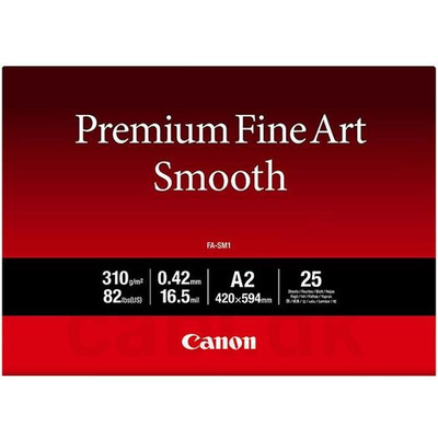 Canon A2 Premium Fine Art Paper Smooth, 25арк