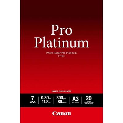 Canon A3+ Pro Platinum Photo Paper PT-101, 20л