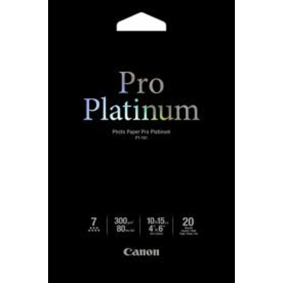 Папір Canon 4"x6" Pro Platinum Photo Paper, 20л