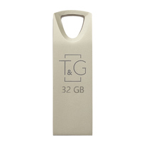 Флеш-накопитель USB 32GB T&G 117 Metal Series Silver (TG117SL-32G)