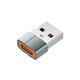 Адаптер ColorWay USB Type-C - USB V 2.0 (F/M) silver (CW-AD-CA)