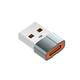 Адаптер ColorWay USB Type-C - USB V 2.0 (F/M) silver (CW-AD-CA)