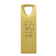 Флеш-накопичувач USB 8GB T&G 117 Metal Series Gold (TG117GD-8G)