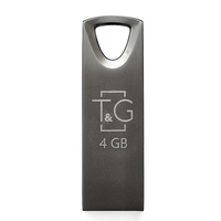 Флеш-накопитель USB 4GB T&G 117 Metal Series Black (TG117BK-4G)