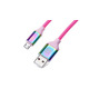 Кабель REAL-EL Premium USB - micro USB (M/M), 1 м, Rainbow (EL123500052)