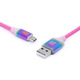 Кабель REAL-EL Premium USB - micro USB (M/M), 1 м, Rainbow (EL123500052)