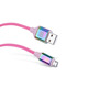 Кабель REAL-EL Premium USB - micro USB (M/M), 1 м, Rainbow (EL123500052)