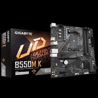 Материнська плата GIGABYTE B550M_K sAM4 B550 4xDDR4 M.2 HDMI DP mATX