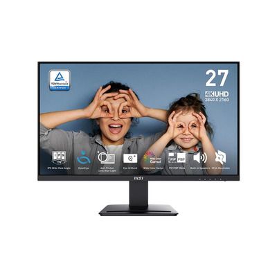 Монітор MSI 27" PRO MP273U 2xHDMI, DP, MM, IPS, 3840x2160, 4ms, sRGB 130%, AdaptiveSync