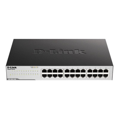 Комутатор D-Link GO-SW-24G 24xGE, Desktop, Некерований