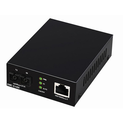 Медiаконвертер D-Link DMC-G10SC 1xGE, 1x1000BaseLX, SM, 10км, SC