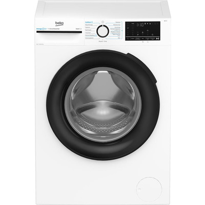 Пральна машина Beko фронтальна, 8кг, 1400, A+++, 55см, дисплей, інвертор, пара, білий