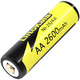 Акумулятор AA 2600mAh, 1.2V Ni-MH, rechargeable battery, LiitoKala, 1 pcs