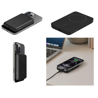 Акумулятор портативний літій-іонний Power Bank Belkin 2500мА·год, 7,5Вт, MagSafe, чорний