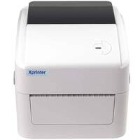 Друкарка етикеток Xprinter XP-420B (термодрук, 152 мм/с, стрічка 115 мм, 203 DPI, USB, білий)