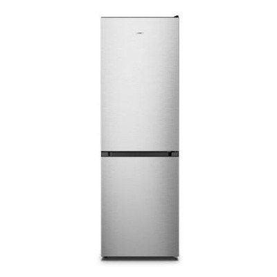 Холодильник Gorenje з нижн. мороз. камерою, 185х60х60см, 2 дв., Х- 207л, М- 97л, A+, NoFrost Plus, Fresh zone, Диспл, сірий