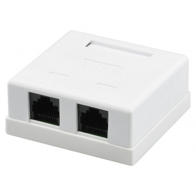 Розетка Ritar RJ45х2 (StR-8P8CRJ45-2/00200)