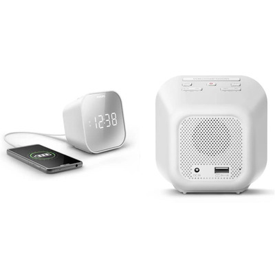 Радиочасы Philips TAR4406 FM, mono 700 mW, USB AF