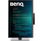 Монітор TFT 24.1" BenQ RD240Q, WQXGA, 16:10, USB-C, HDMI, DP, HAS, Pivot, колонки, темно-сірий