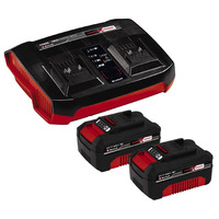 Einhell Набір акумуляторів + зарядний пристрій 18V 2x4.0Ah Twincharger Kit, PXC